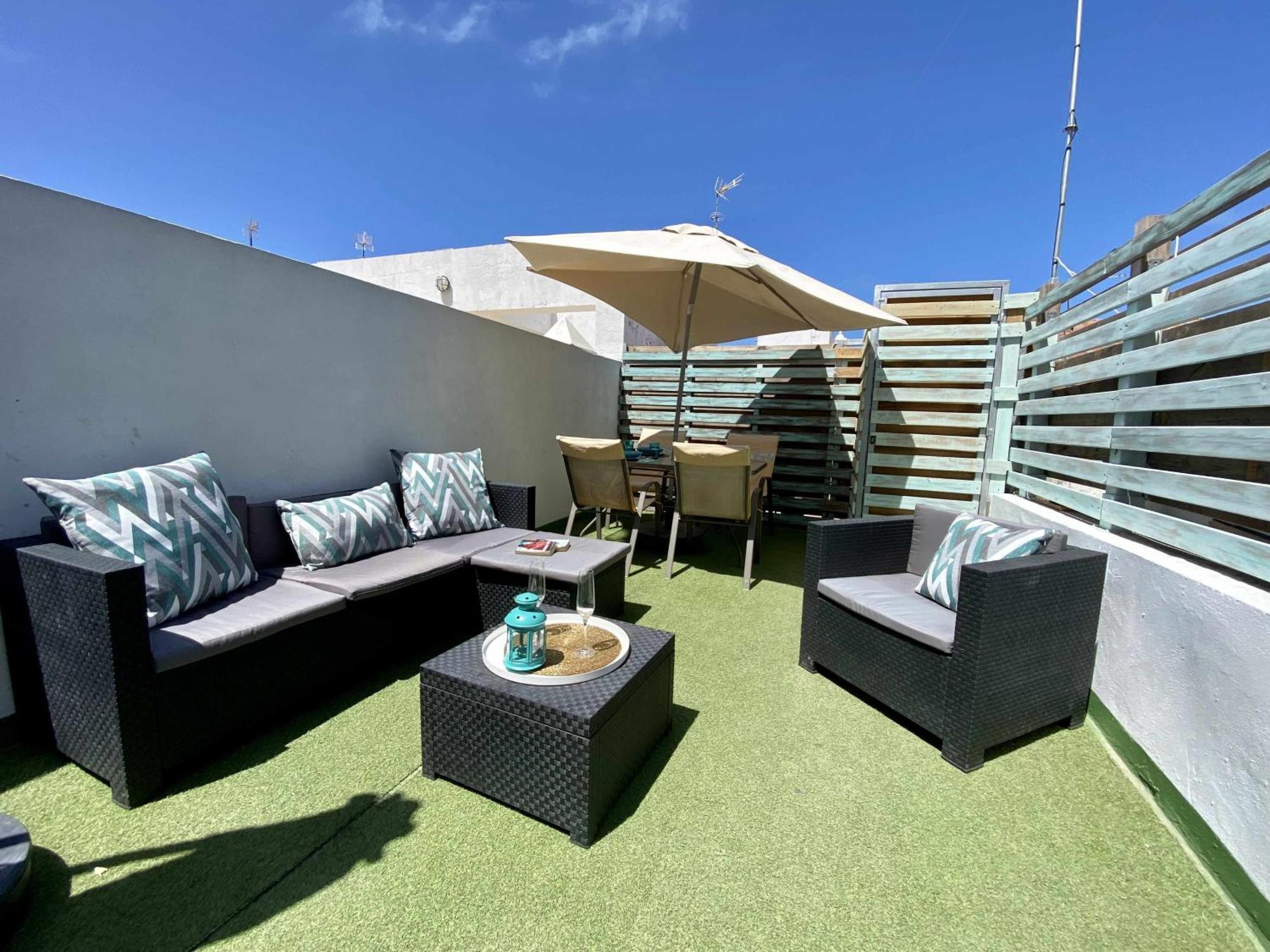 Fantastico Atico En El Casco Antiguo En A La Pla Apartment Cádiz